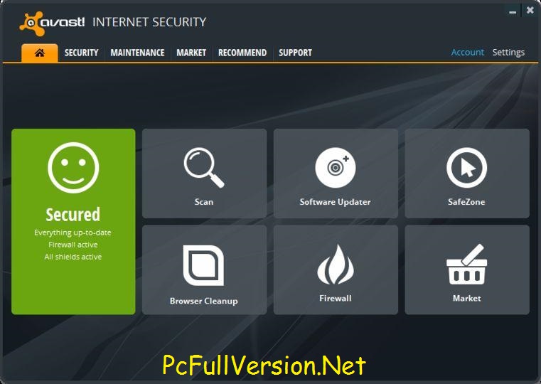 Avast Internet Security License Key 