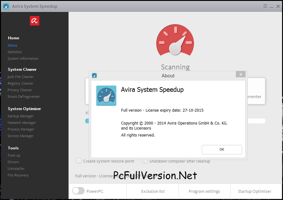 Avira System Speedup Pro License Key