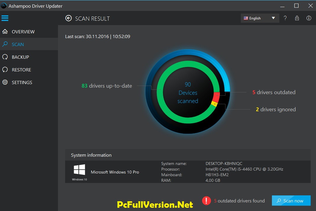 Ashampoo Driver Updater Activation Key