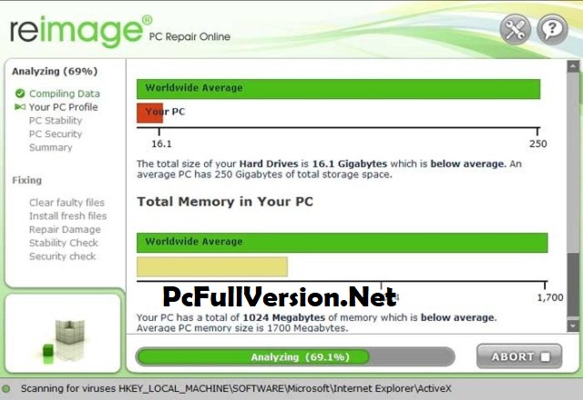 Reimage PC Repair Key