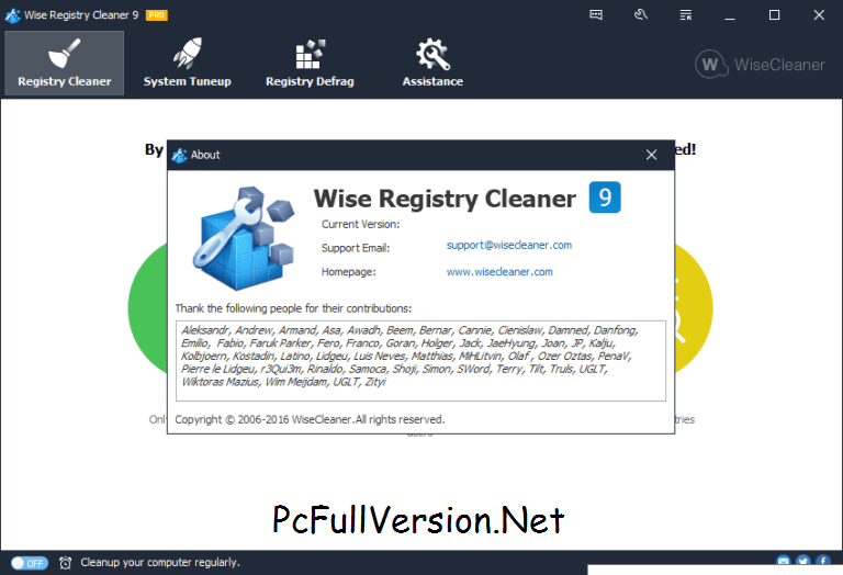 Wise Registry Cleaner PRO License Key 