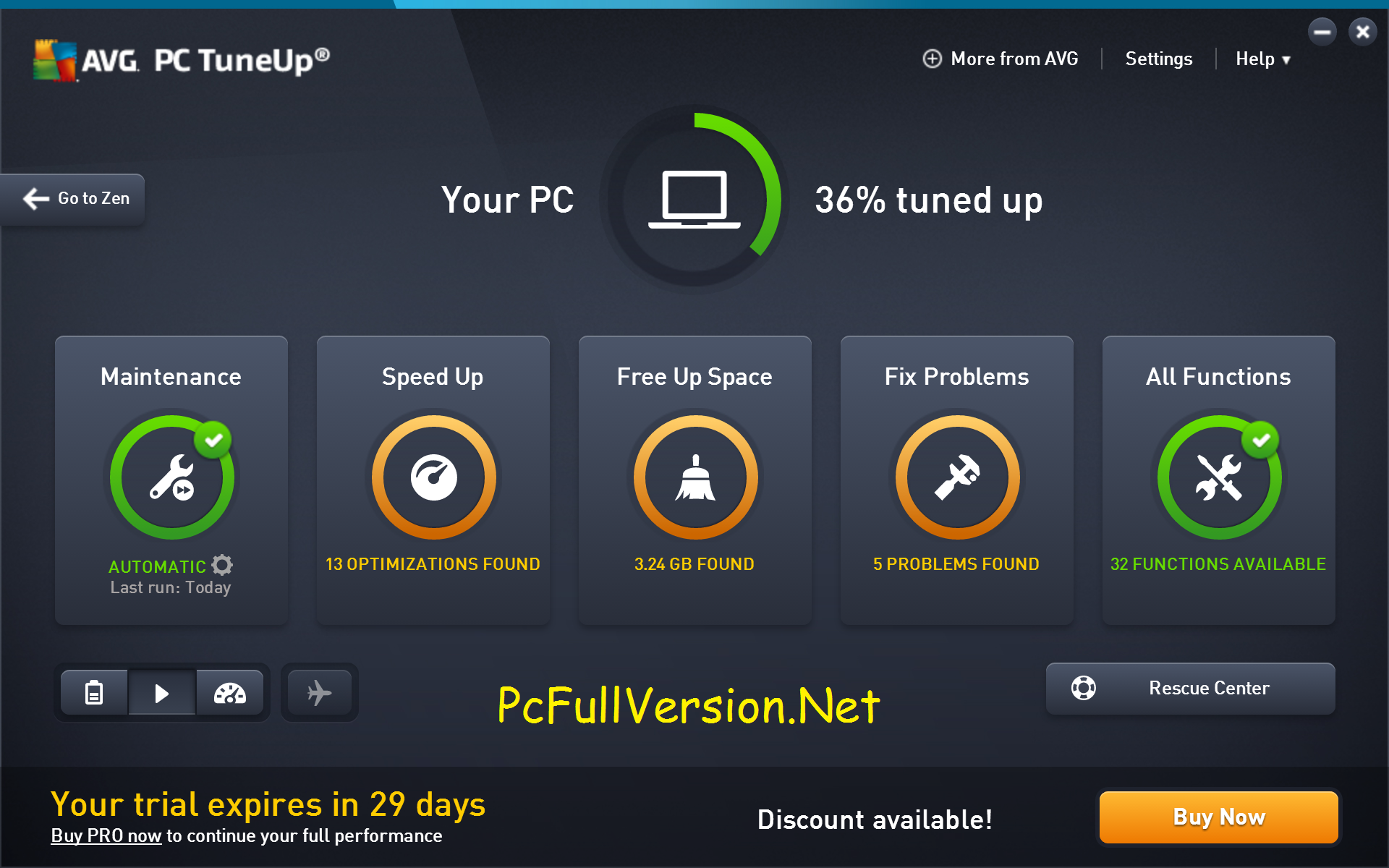 AVG PC TuneUp Key