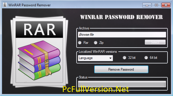 WinRAR Password Remover Serial Key