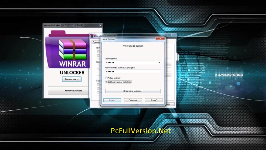 WinRAR Password Remover License Key