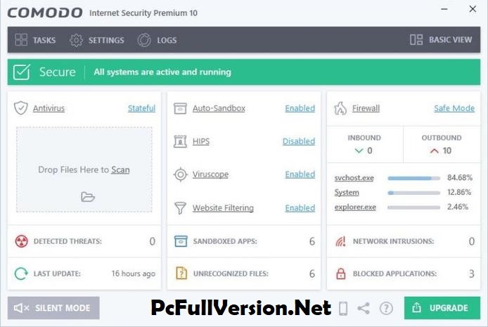 Comodo Internet Security Premium Serial Key