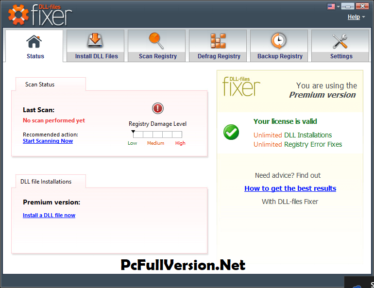 DLL Files Fixer Serial Key