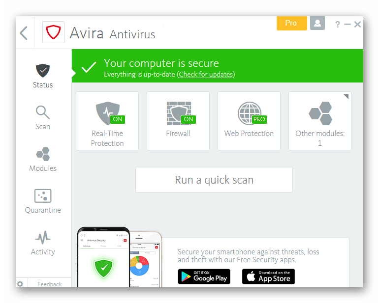 Avira Antivirus Pro 2019 Serial Key