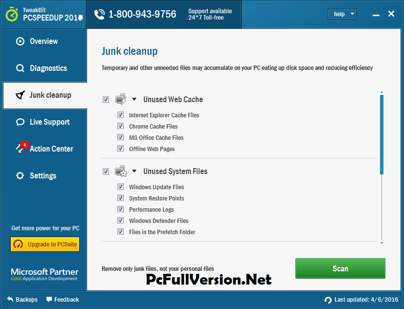 Tweakbit PCSpeedUp Serial Key