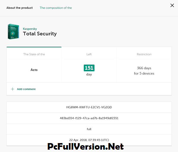 Kaspersky Total Security 2020 Activation Code Lifetime