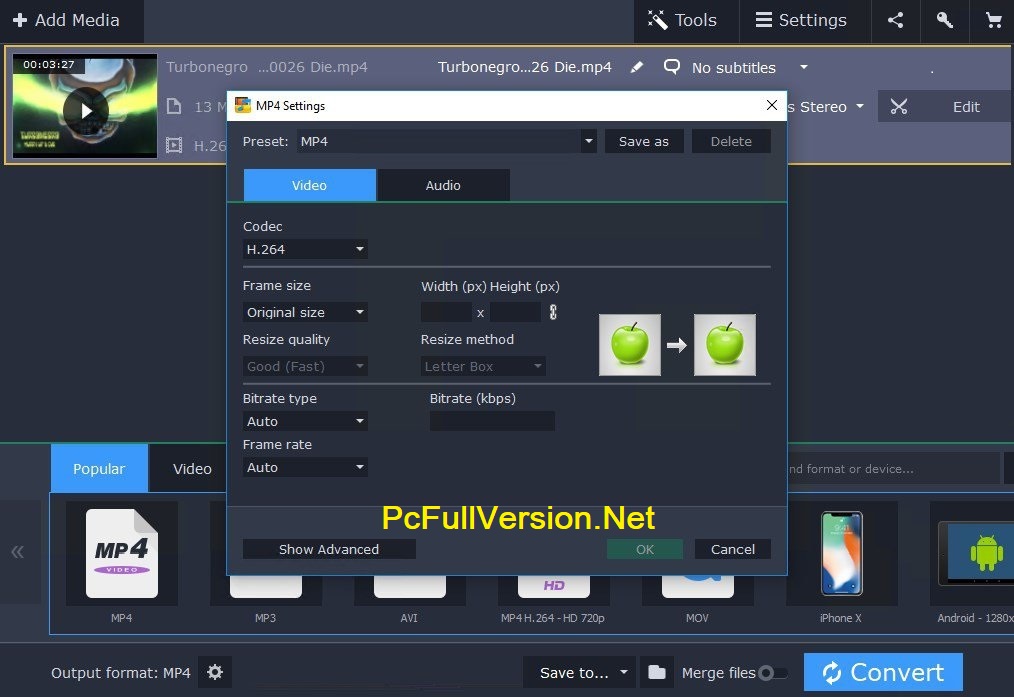 Movavi Video Converter Premium Activation Key