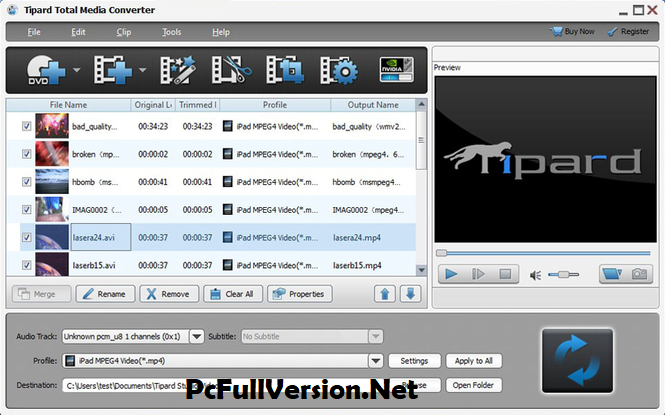 Tipard Total Media Converter Registration Code