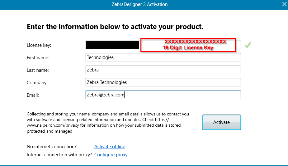 ZebraDesigner Pro License Key