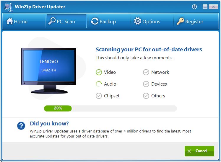 WinZip Driver Updater License Key